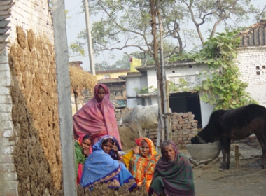 Residents of the village Mirdha