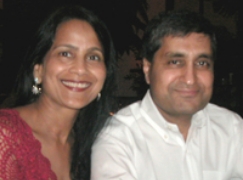 Santosh and Kiran Jiwrajka